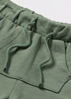 Blukids Jogger in jersey di puro cotone neonato- Pantaloni