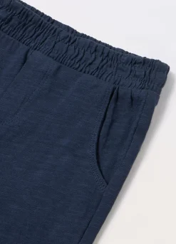 Blukids Jogger in jersey di puro cotone neonato- Pantaloni