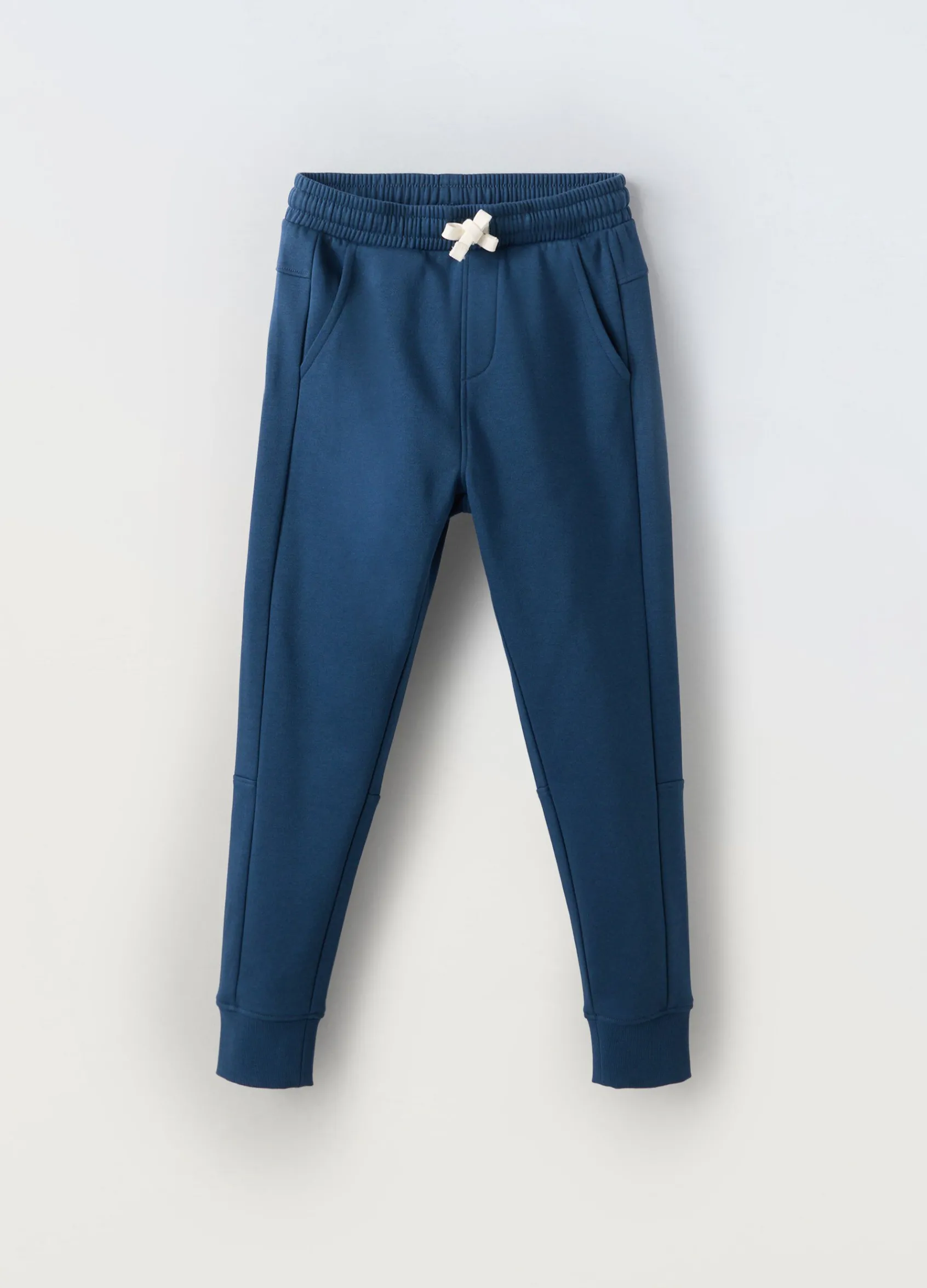 Blukids Jogger in misto cotone ragazzo- Pantaloni
