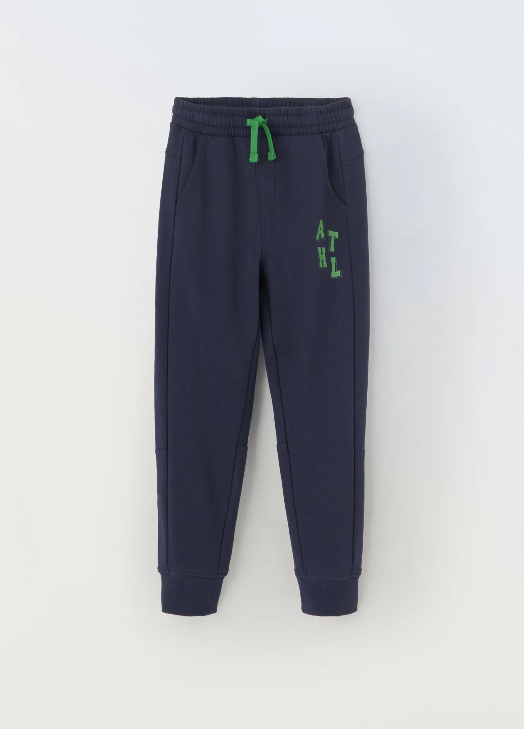 Blukids Jogger in misto cotone ragazzo- Pantaloni