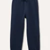 Blukids Jogger in puro cotone bambino-Bambino Pantaloni