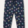 Blukids Jogger in puro cotone con stampa neonata- Pantaloni