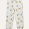 Blukids Jogger in puro cotone con stampa bambina- Pantaloni