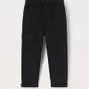 Blukids Joggers cargo in puro cotone bambino-Bambino Pantaloni