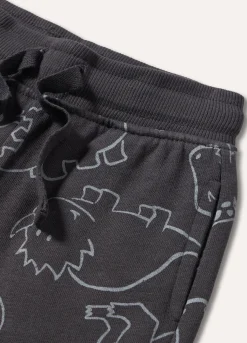 Blukids Joggers con stampe in felpa di cotone neonato- Pantaloni