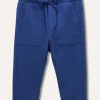 Blukids Joggers in cotone garzato neonato- Pantaloni