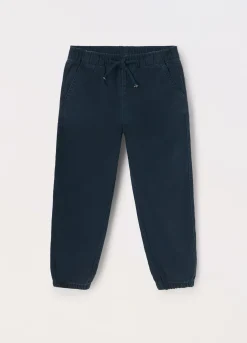 Blukids Joggers in puro cotone chino bambino-Bambino Pantaloni
