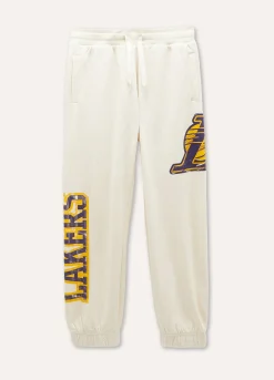Blukids Joggers Los Angeles Lakers in puro cotone ragazzo- Pantaloni