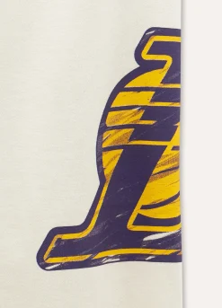 Blukids Joggers Los Angeles Lakers in puro cotone ragazzo- Pantaloni