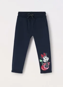 Blukids Joggers Minnie in french terry stretch neonata- Pantaloni