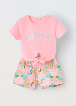 Blukids Jogging set con stampa bambina- Set E Coordinati