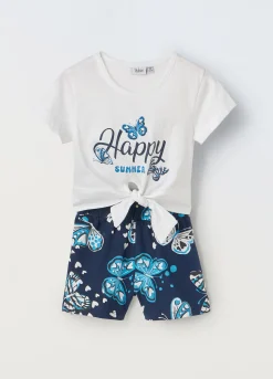 Blukids Jogging set con stampa bambina- Set E Coordinati