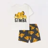Blukids Jogging set corto in jersey di puro cotone neonato- Completini