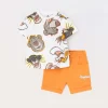 Blukids Jogging set corto in jersey di puro cotone neonato- Completini