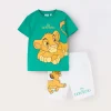 Blukids Jogging set corto in jersey di puro cotone neonato- Completini