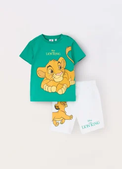 Blukids Jogging set corto in jersey di puro cotone neonato- Completini