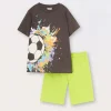 Blukids Jogging set corto in jersey di puro cotone bambino-Bambino Set E Coordinati