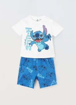 Blukids Jogging set corto in puro cotone neonato- Completini