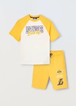 Blukids Jogging set corto in puro cotone ragazzo- Set E Coordinati