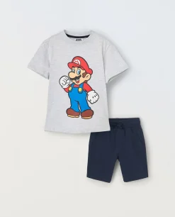 Blukids Jogging set in costina bambino-Bambino Set E Coordinati