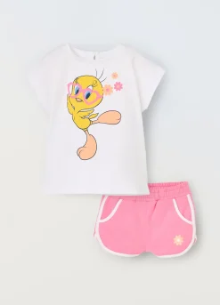 Blukids Jogging set in cotone stretch neonata- Completini