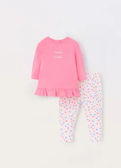 Blukids Jogging set in cotone stretch neonata- Completini