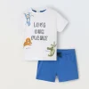 Blukids Jogging set in cotone stretch neonato- Completini