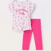 Blukids Jogging set in cotone stretch bambina- Set E Coordinati