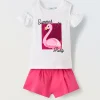 Blukids Jogging set in cotone stretch bambina- Set E Coordinati