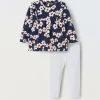Blukids Jogging set in cotone stretch neonata- Completini