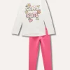 Blukids Jogging set in cotone stretch bambina- Set E Coordinati