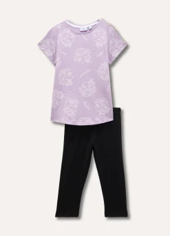Blukids Jogging set in cotone stretch bambina- Set E Coordinati