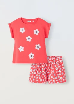 Blukids Jogging set in cotone stretch bambina- Set E Coordinati