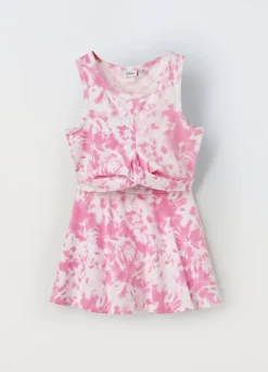 Blukids Jogging set in cotone stretch Tie & Dye ragazza- Set E Coordinati