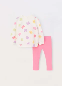 Blukids Jogging set in cotone stretch neonata- Completini