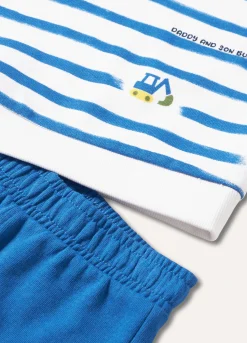 Blukids Jogging set in felpa di puro cotone neonato- Completini