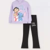 Blukids Jogging set in french terry stretch bambina- Set E Coordinati