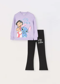 Blukids Jogging set in french terry stretch bambina- Set E Coordinati