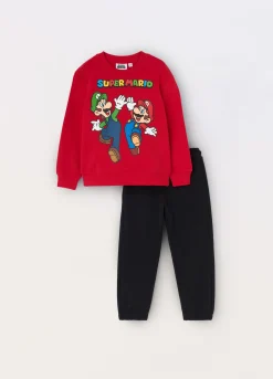 Blukids Jogging set in french terry di puro cotone bambino-Bambino Set E Coordinati