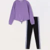 Blukids Jogging set in french terry di puro cotone ragazza- Set E Coordinati