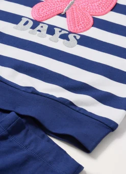 Blukids Jogging set in french terry stretch bambina- Set E Coordinati