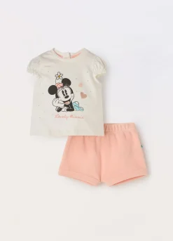 Blukids Jogging set in jersey di misto cotone neonata- Completini