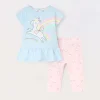 Blukids Jogging set in jersey di puro cotone neonata- Completini