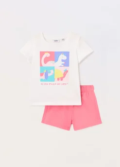 Blukids Jogging set in jersey di puro cotone neonata- Completini