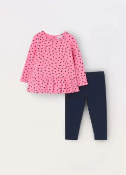 Blukids Jogging set in jersey di puro cotone neonata- Completini