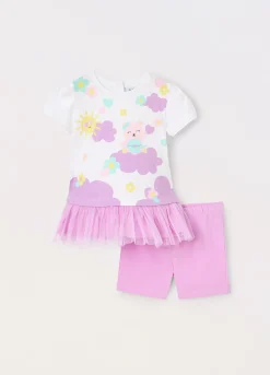 Blukids Jogging set in jersey di puro cotone neonata- Completini