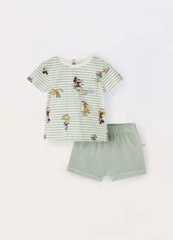 Blukids Jogging set in jersey di misto cotone neonato- Completini