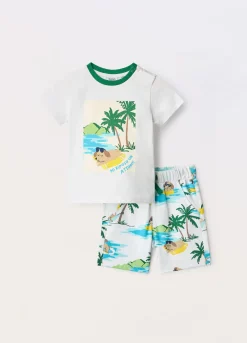 Blukids Jogging set in jersey di puro cotone neonato- Completini