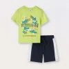 Blukids Jogging set in jersey di puro cotone neonato- Completini