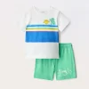 Blukids Jogging set in jersey di puro cotone neonato- Completini